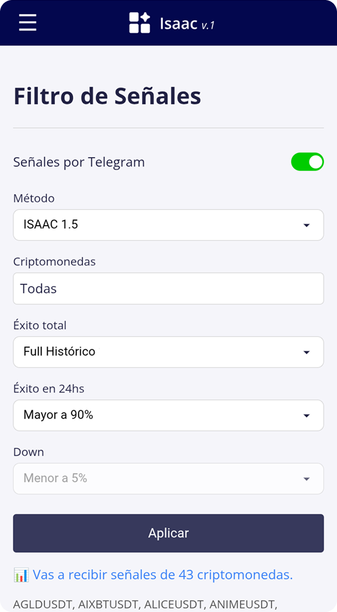 Filtro de señales
